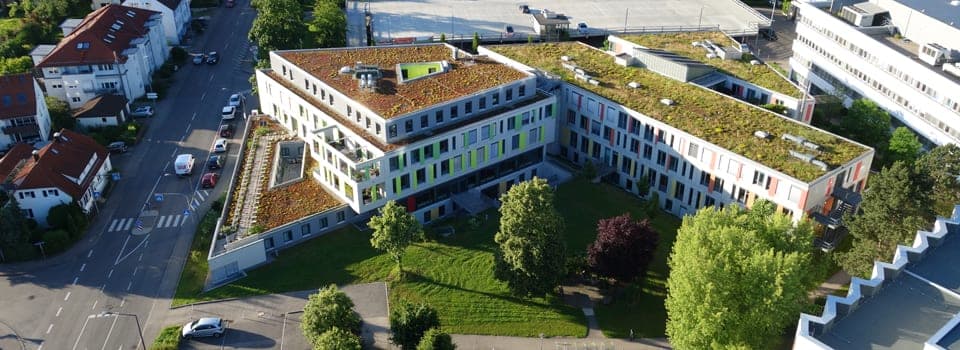 Kreisbaugruppe Waiblingen, Rems-Murr-Kreis, Luftaufnahme