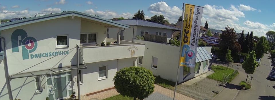 Pfefferkorn Fahrzeugbeschriftungen, Eislingen/Fils, Luftaufnahme