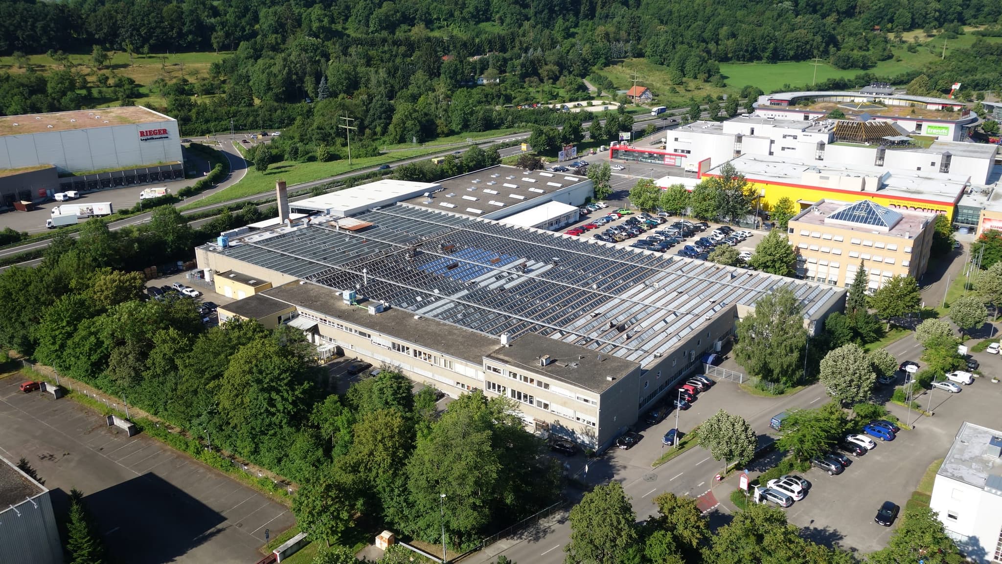 Gelände vom Freibad aus