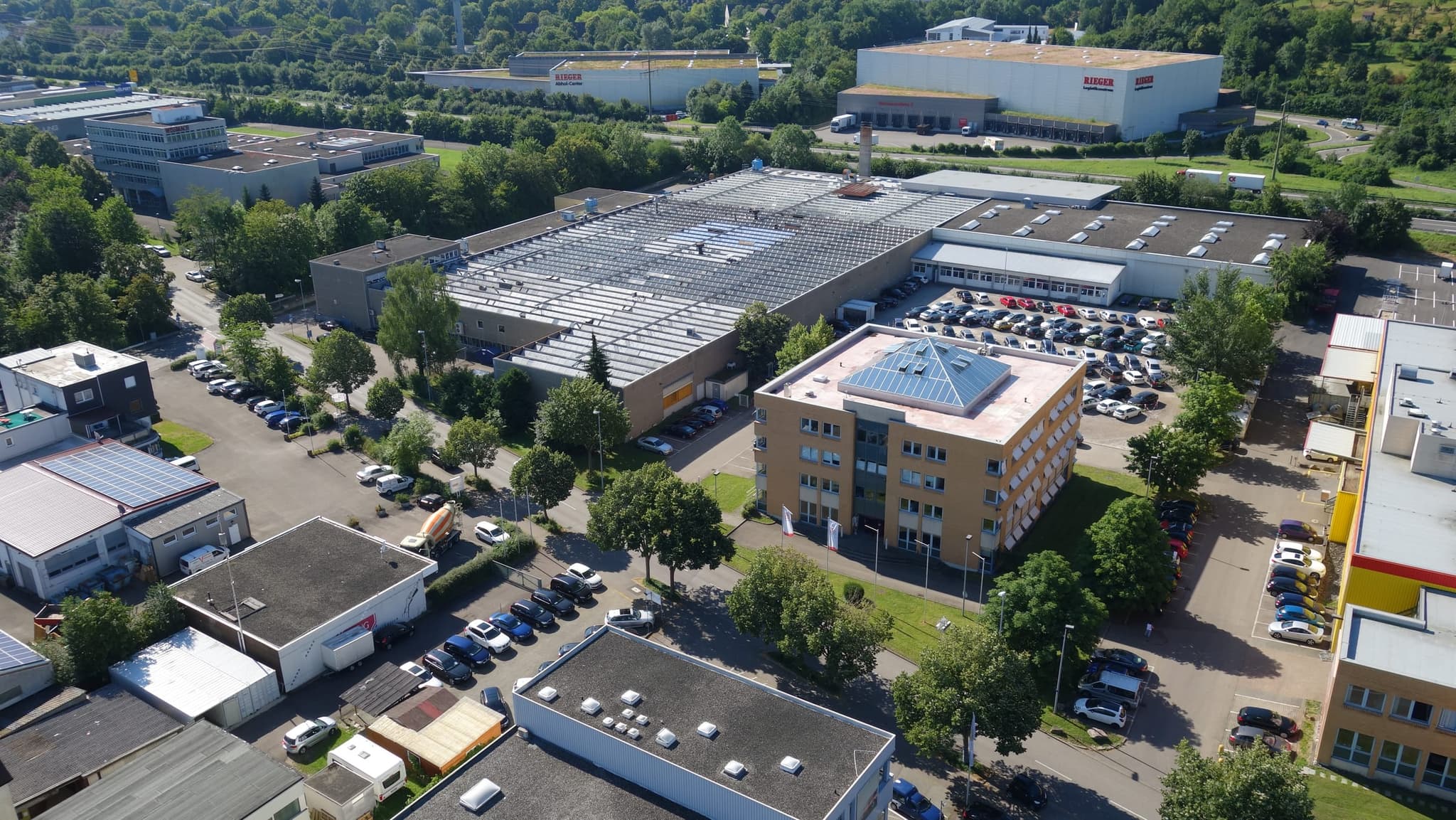 Blick von Auto Hahn