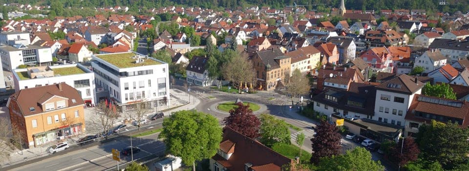 Stadt Eislingen/Fils, Eislingen/Fils, Luftaufnahme