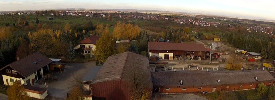 Uhlandhof, Hattenhofen, Luftaufnahme