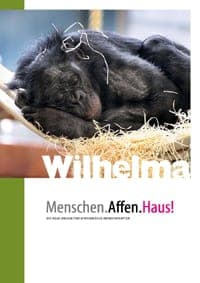 Titelmotiv der Affenhaus-Broschüre