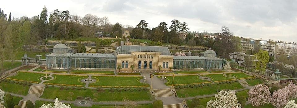 Wilhelma Stuttgart, Stuttgart, Luftaufnahme