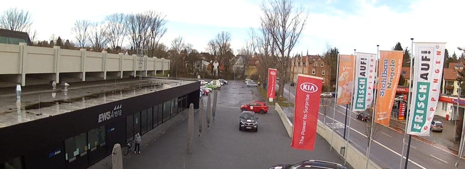 FRISCH AUF! Göppingen, EWS Arena, Göppingen, Luftaufnahme