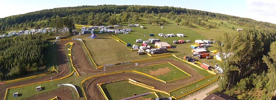 ADAC Motocross, Holzgerlingen, Luftaufnahme