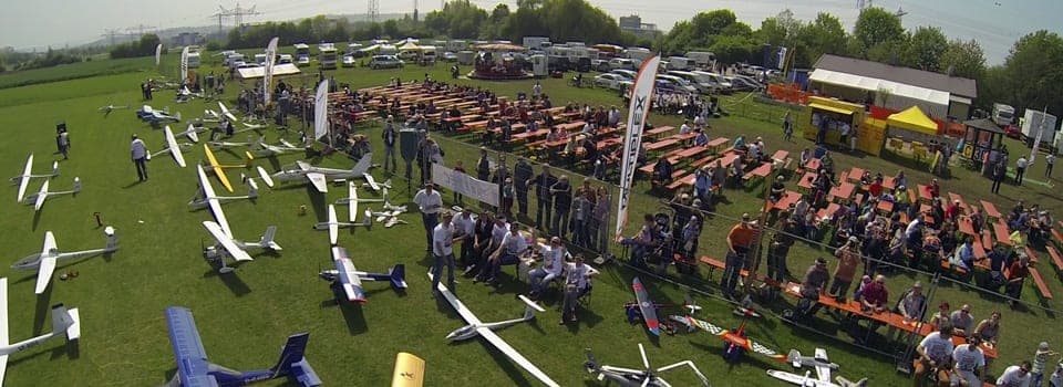Multiplex Airshow, 55 Jahre in Bretten-Gölshausen aus der Luft
